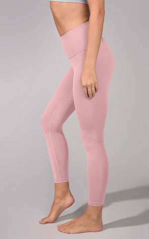 "Lux" High Waist V-Back 7/8 Ankle Legging with Criss Cross Tape Waistband