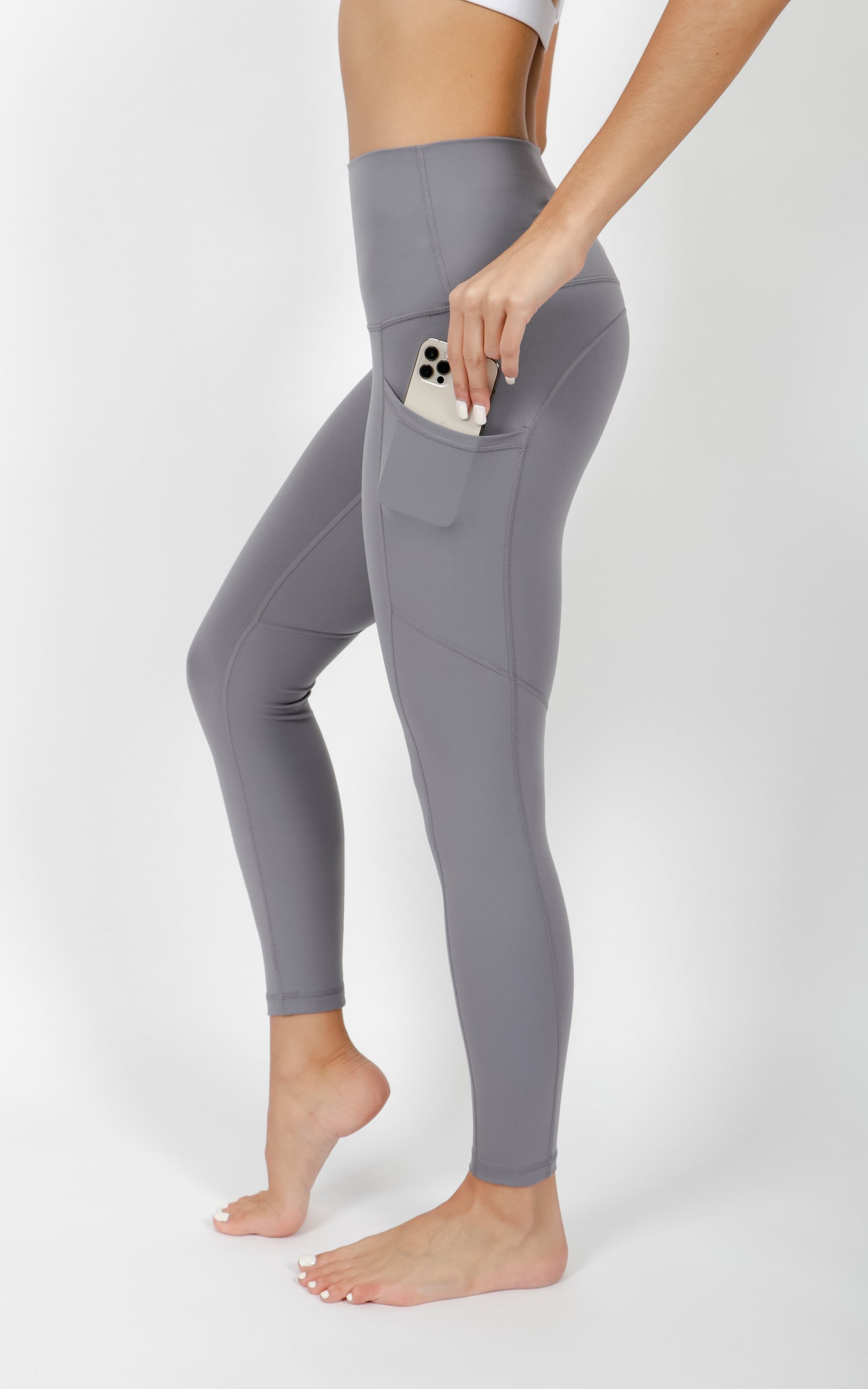 "Lux" Super High Waist Side Pocket 7/8 Ankle Legging
